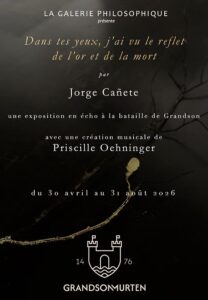 Nouvelle expo à la Galerie Philosophique ! 20260428 emoi galeriephilosophique