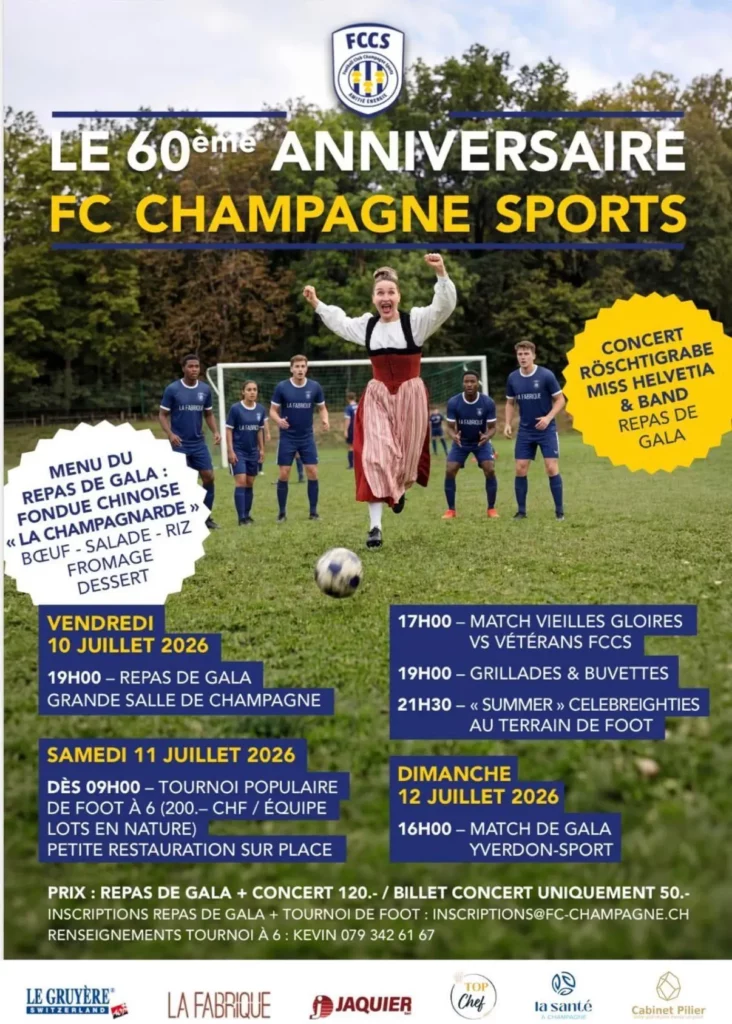 60 ans du FC Champagne et Summer Celebreighties 20260623 emoi fcc 60ans
