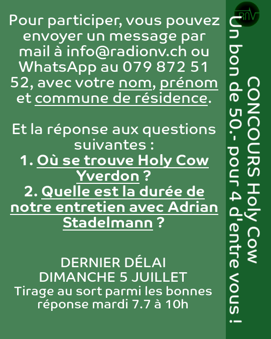 Un concours Holy Cow ?! insta holy cow 3